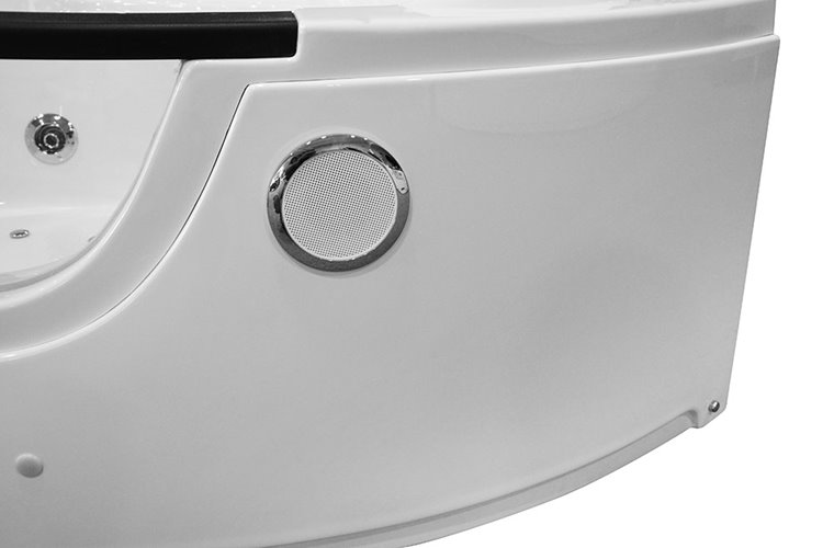 Wanna z hydromasażem narożna 140x140 cm MO-1003