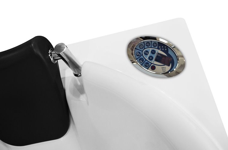 Wanna z hydromasażem Spa przyścienna Turbo 170x87 cm MO-1634