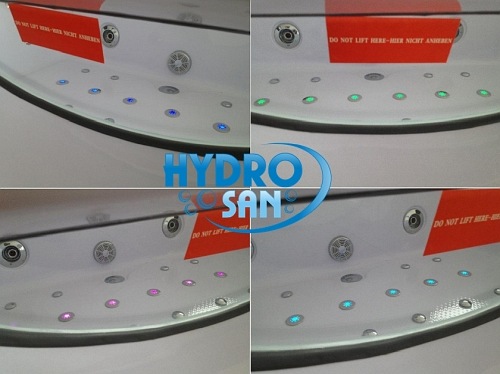 Wanna z hydromasażem Levante 659 180x90