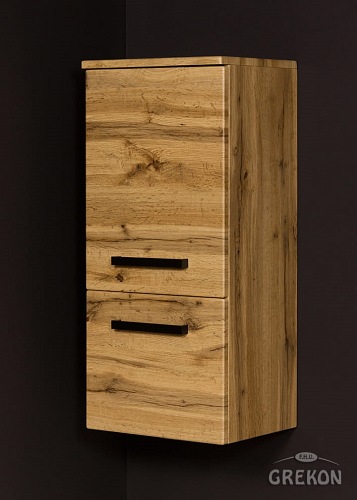 Szafka łazienkowa wisząca niska seria Fokus Loft Gante