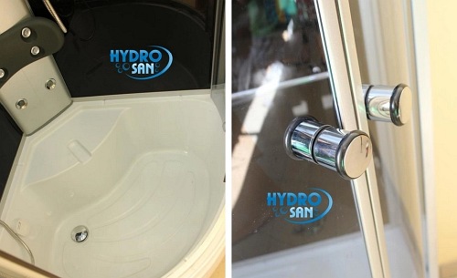 Kabina prysznicowa z hydromasażem i sauną 110x110 Ola