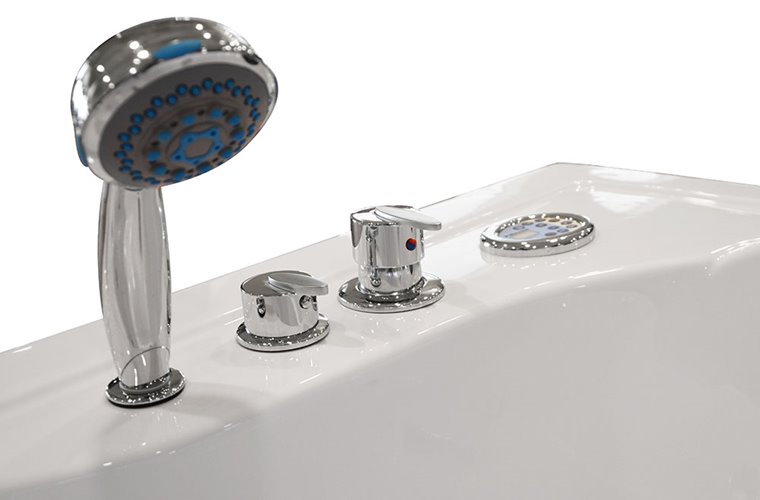 Wanna z hydromasażem narożna 150x100 cm MO-0202