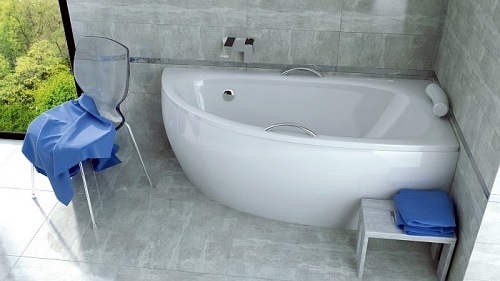 Wanna narożna 150 cm Prawa Milena Besco