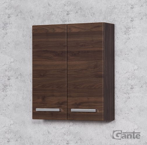 Szafka łazienkowa wisząca 60x72 Fokus kolor orzech