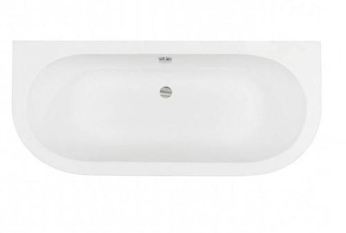 Wanna wolnostojąca przyścienna + klik-klak chrom Vista Besco 140