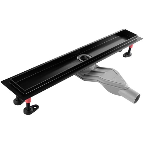 Odpływ liniowy Rea czarny Neox Superflow 80 cm