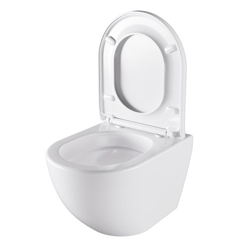 Zestaw podtynkowy stelaż GEBERIT DUOFIX + miska NERO-WH-02 + przycisk DELTA 20 biały