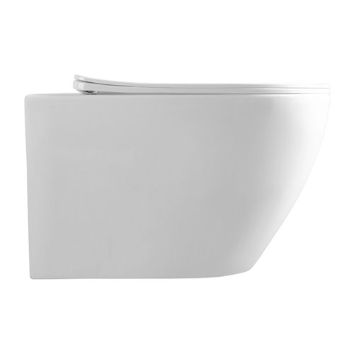 Zestaw podtynkowy stelaż GEBERIT DUOFIX + miska MIZU-WH-TR-03 + przycisk DELTA 50 czarny mat