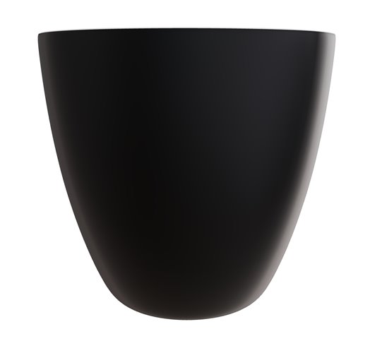 Czarno-biała matowa wanna wolnostojąca z konglomeratu + klik-klak chrom Goya 160 B&W Matt Besco WMMC-160G