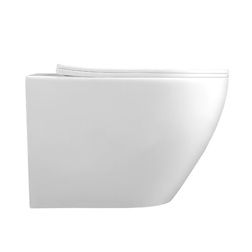 Zestaw podtynkowy stelaż GEBERIT DUOFIX + miska FLOW-WH-TR-03 + przycisk DELTA 30 biały