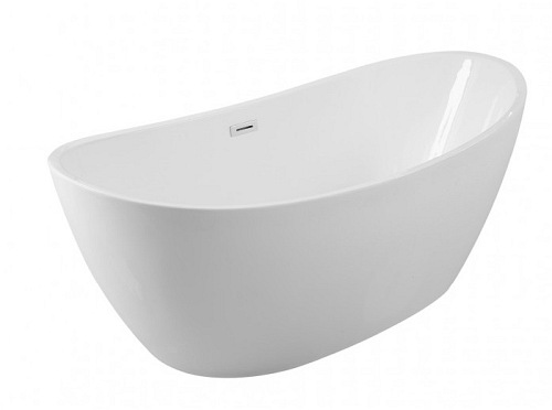 Wanna wolnostojąca korek klik-klak gunmetal 170 cm Ayla Besco