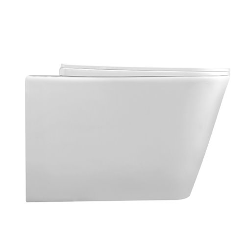 Zestaw podtynkowy stelaż GEBERIT DUOFIX + miska RAIN-WH-RIM-03 + przycisk DELTA 30 chrom