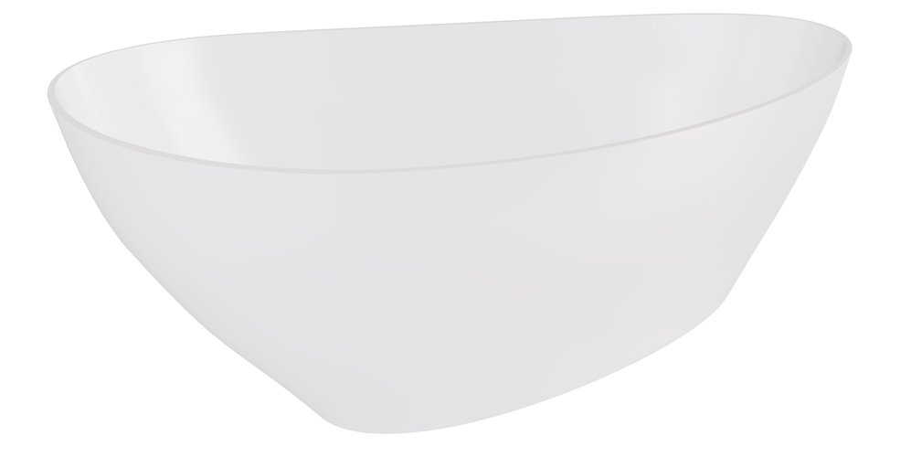 Wanna wolnostojąca + klik-klak czarny Keya Besco 165x70 cm WMD-165-KKB