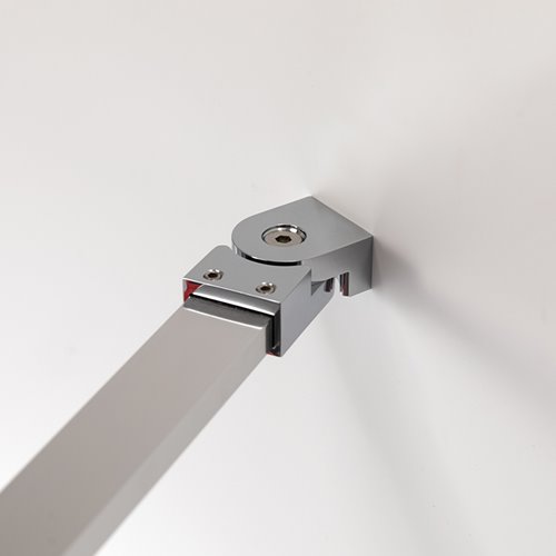 Kabina prysznicowa drzwi rozsuwane od rogu szkło 8 mm 100x100 cm ASTRA-CH-A-100X2+D