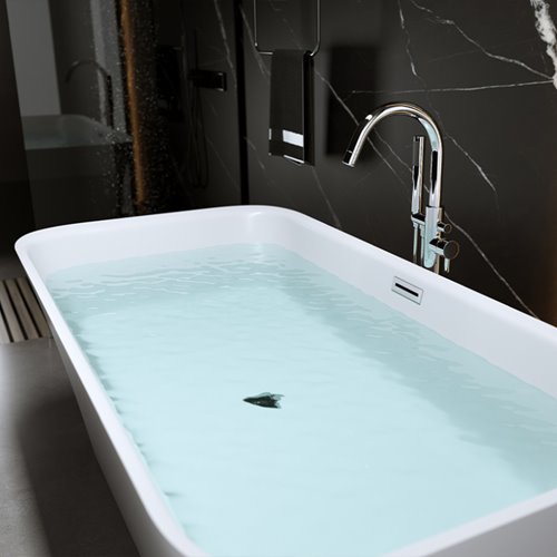 Wanna wolnostojąca prostokątna 150 cm Viana Hydrosan