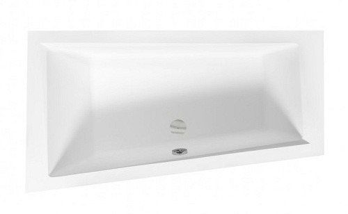 Wanna asymetryczna Intima Besco lewa 160x90 cm