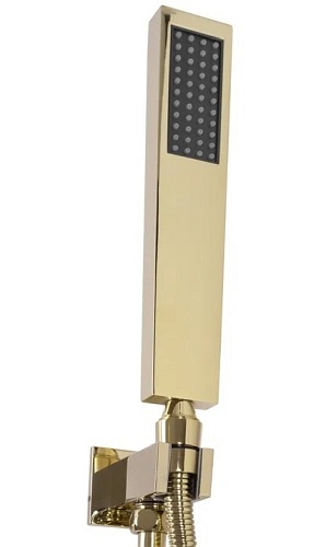 Zestaw natryskowy podtynkowy złoty Fenix Rea Gold