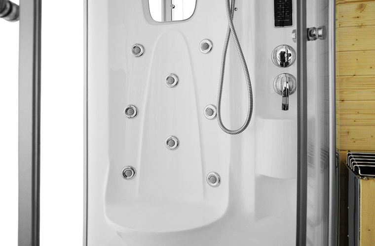 Sauno kabina prysznicowa 165x105 cm MO-1706 TRIO