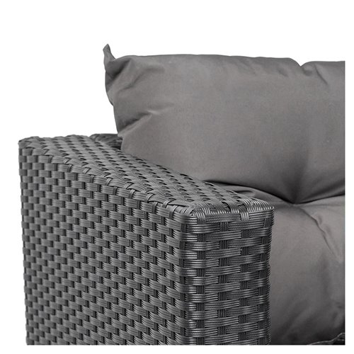 Zestaw mebli ogrodowych z technorattanu narożnik tarasowy Salto