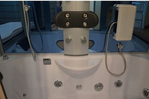 Prostokątna kabino wanna z hydromasażem 165x85 cm MO-09944B