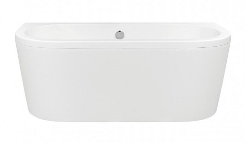 Wanna wolnostojąca przyścienna + klik-klak chrom Vista Besco 140