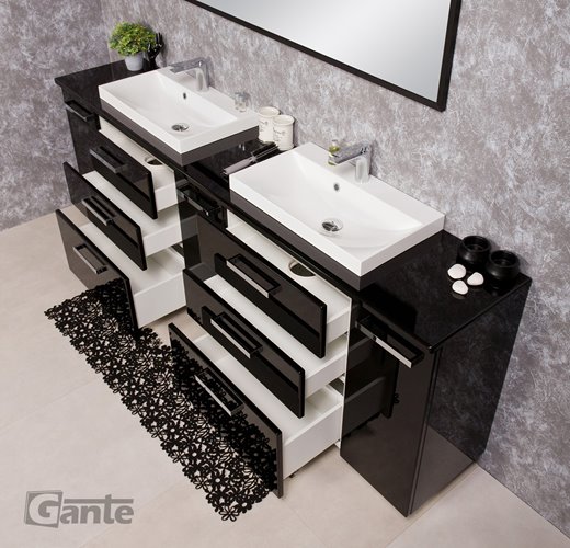 Szafka wisząca z umywalką 210/39/C3 seria Fokus C