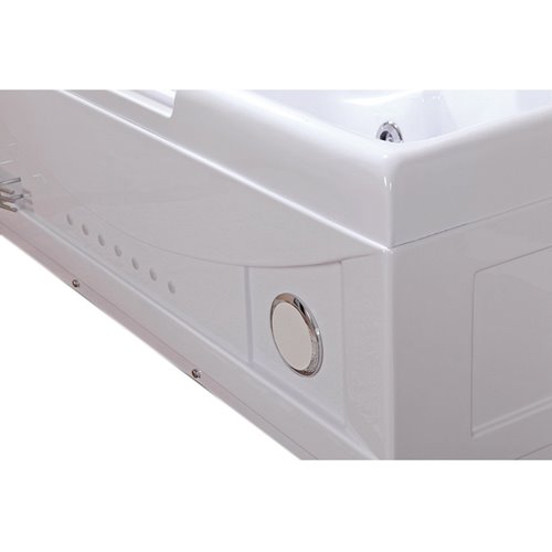 Wanna z hydromasażem prostokątna Ramzes 634 168 cm