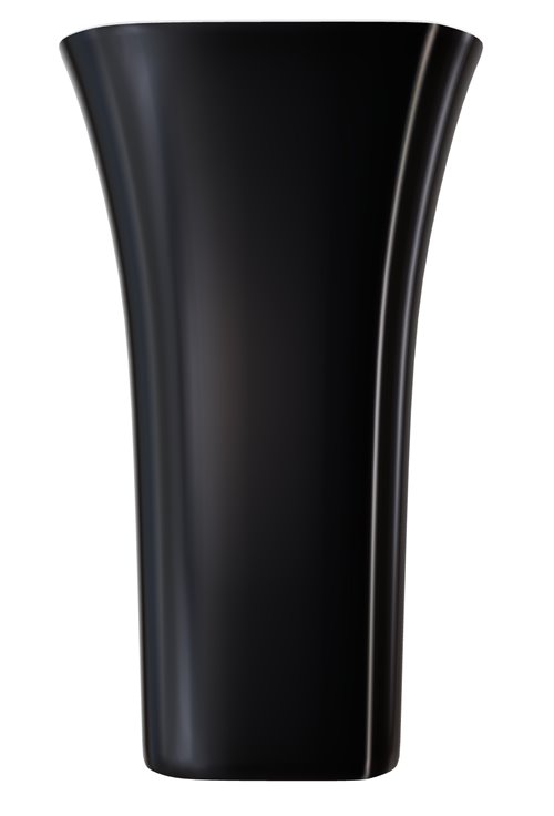 Umywalka wolnostojąca z konglomeratu czarno-biały połysk Assos B&W Besco UMD-A-WOBW