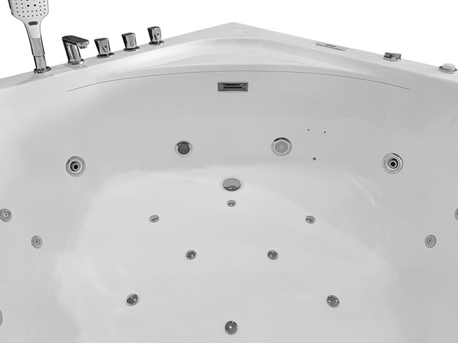 Wanna z hydromasażem narożna 150x150 cm MO-0073