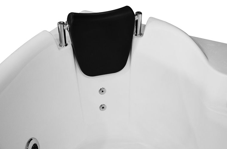 Wanna łazienkowa Spa z hydromasażem narożna 150x150 cm MO-0311