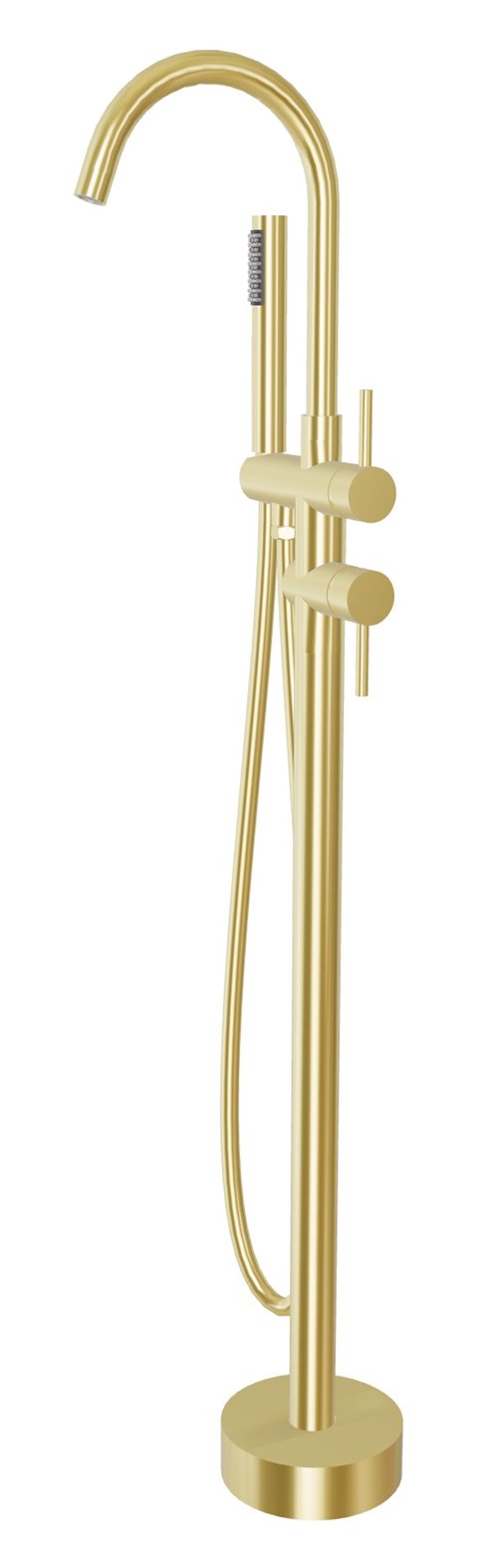 Bateria wannowa wolnostojąca złota Illusion I Besco BW-II-ZL