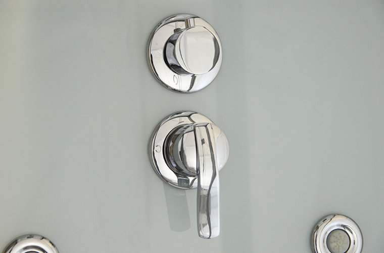 Sauno kabina prysznicowa prostokątna 180x110 cm MO-1752W LEWA TRIO