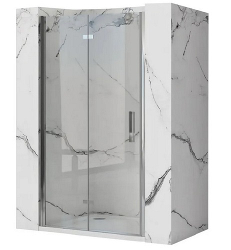 Drzwi prysznicowe składane 80 cm Molier Rea Chrome