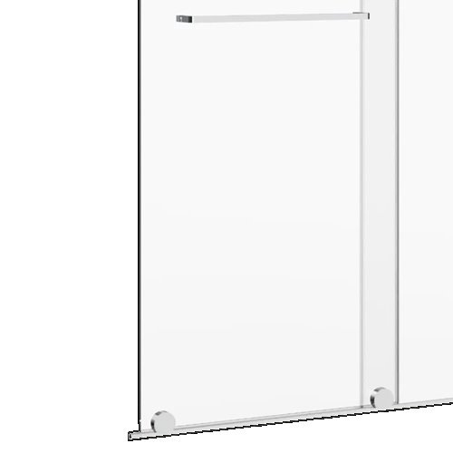 Ścianka prysznicowa rozsuwana 120 cm Creative BK258T12 powłoka Clean Glass zdjęcie 3