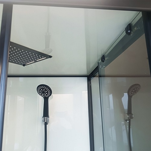 Kabina prysznicowa z hydromasażem niski brodzik 90x90 WSH-312B