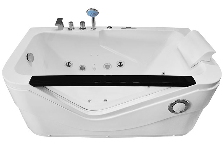 Wanna z hydromasażem przyścienna 150x80 cm MO-0061-150