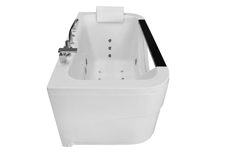 Wanna z hydromasażem przyścienna 150x80 cm MO-0061-150