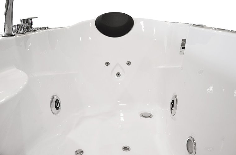 Wanna z hydromasażem narożna 150x100 cm MO-0202