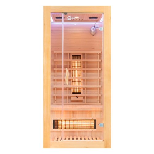 Sauna na podczerwień jednoosobowa 90X90X190CM MO-EA1R Infrared Mazur