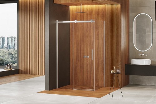 Softi New Trendy kabina prysznicowa kwadratowa drzwi rozsuwane samodomykające 120x120 cm EXK-3924