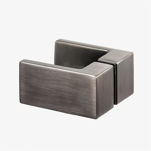 Kabina prysznicowa stal szczotkowana lewa 80x70 cm EXK-3318 Avexa New Trendy Gunmetal Brushed