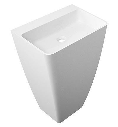 Umywalka wolnostojąca z lanego marmuru Parma UWBO Marble+