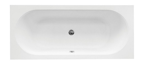 Prostokątna wanna do zabudowy Vitae Slim Besco 180 cm