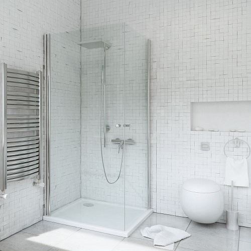 Kabina prysznicowa kwadratowa 90x90 BK122T+ aktywna powłoka