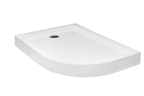 Brodzik asymetryczny 120x90 Saturn Besco