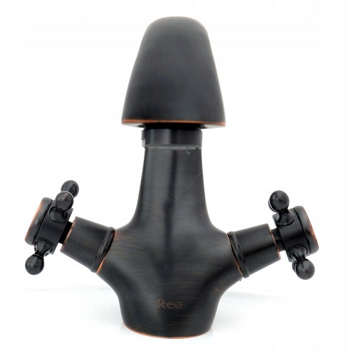 Bateria umywalkowa retro Old Black Rea