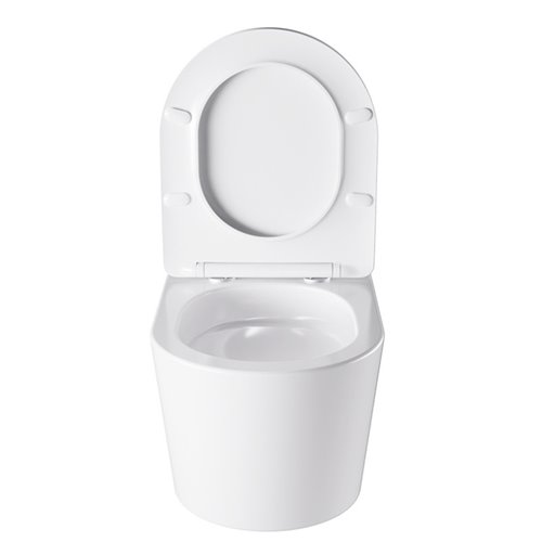 Zestaw podtynkowy stelaż CERSANIT MITO 40 MECH + miska ELITE-WH-03 + przycisk ENTER II chrom
