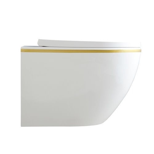 Zestaw podtynkowy stelaż GEBERIT DUOFIX + miska PEAK-WH-GL-RIM-02 + przycisk DELTA 20 chrom