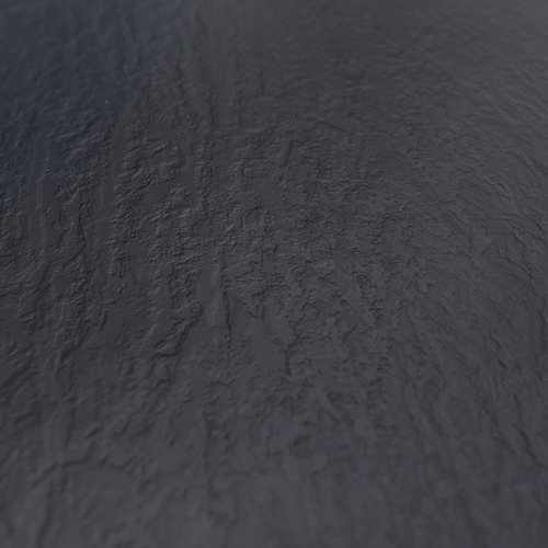 Czarny brodzik prysznicowy prostokątny o strukturze kamienia 110x70 cm Riko Hydrosan