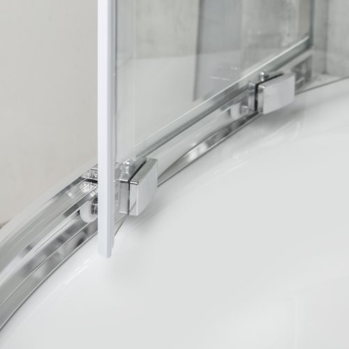 Kabina prysznicowa półokrągła 90x90x185 cm Aruba Kerra